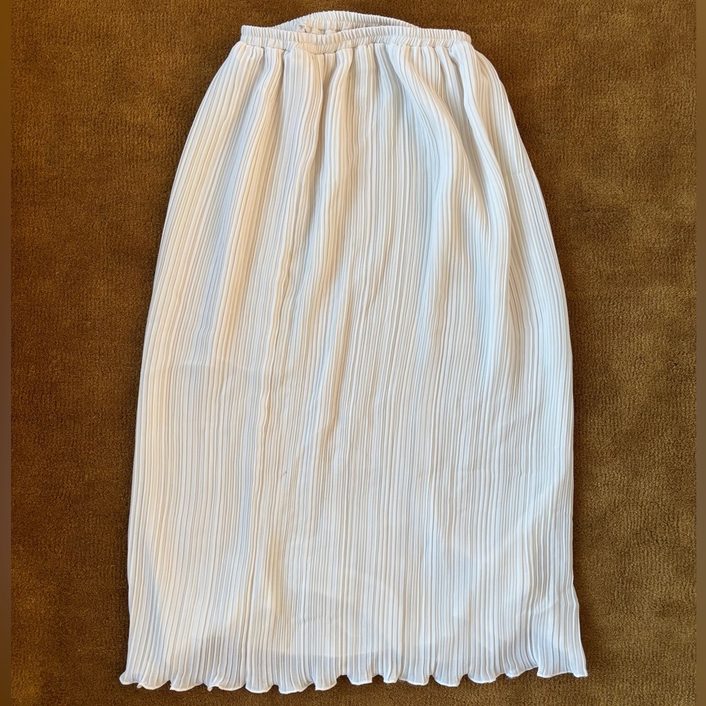 Vintage 80s Pleated Skirt - Picture 7 of 7